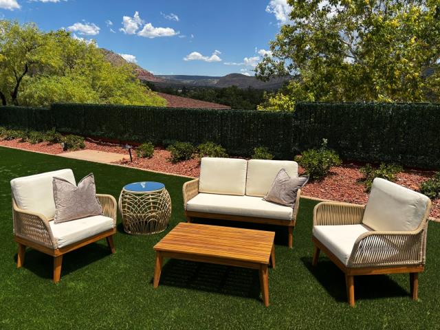 Where to find A TEAK WEAVE LOUNGE PACKAGE in Sedona