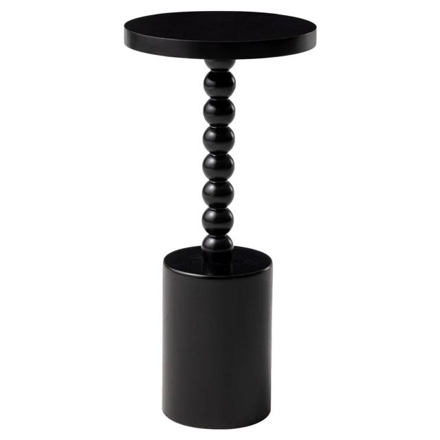 Rental store for SIDE TABLE PEDESTAL BLACK in Sedona AZ